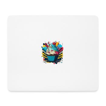 Sweet Cupcake - Mousepad (Querformat) - Weiß - Vorne