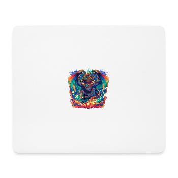 Aztec Bird - Mouse Pad (horizontal) - white - Front
