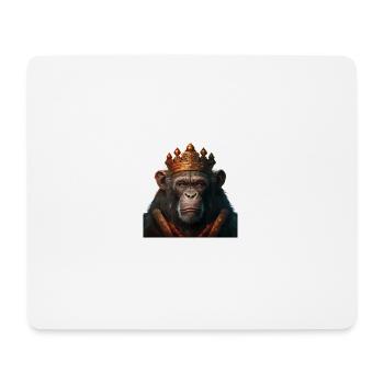 Majestic Ape - Tapis de souris (format paysage) - blanc - Devant
