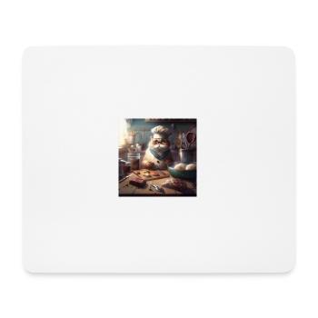 Mr. Catcock - Mousepad (Querformat) - Weiß - Vorne