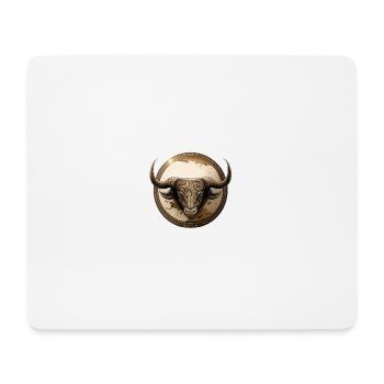 Sand Bull - Mouse Pad (horizontal) - white - Front
