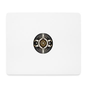 Balance boussole - Tapis de souris (format paysage) - blanc - Devant