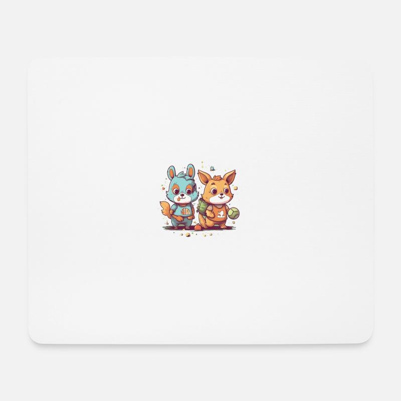 Beastly good athletes - Mouse Pad (horizontal) - white