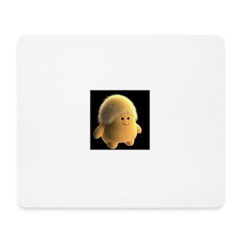 Einfach ein simples Kuschelmenschchen - Mousepad (Querformat) - Weiß - Vorne