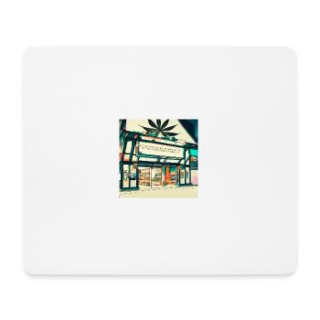 Modern Weed Club - Mousepad (Querformat) - Weiß - Vorne