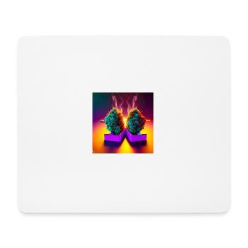 BudBrothers. Decriminalization 2023 Marijuana - Mouse Pad (horizontal) - white - Front
