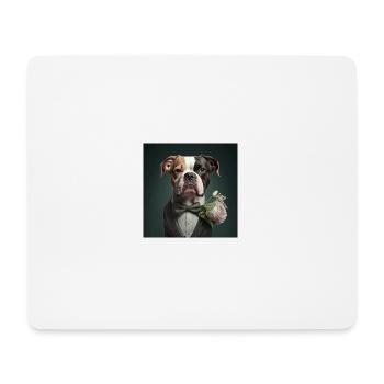 I'm not single, I have a dog - Mousepad (Querformat) - Weiß - Vorne