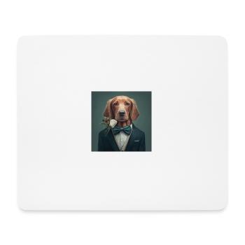 I'm not single, I have a dog - Mousepad (Querformat) - Weiß - Vorne