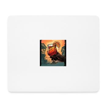 Prost - Mousepad (Querformat) - Weiß - Vorne