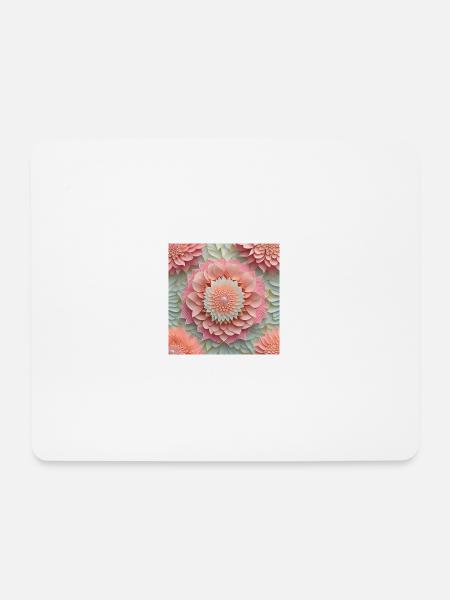 Flowering love - Mouse Pad (horizontal) - white