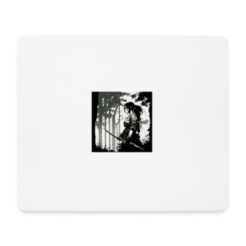 The Ninja´s job - Mousepad (Querformat) - Weiß - Vorne
