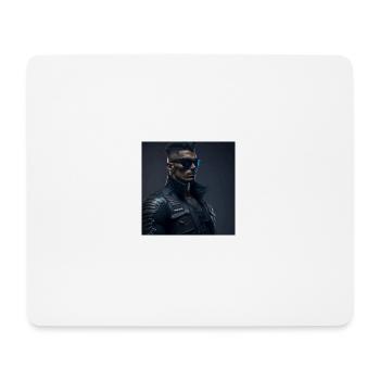 Policier Policier - Tapis de souris (format paysage) - blanc - Devant