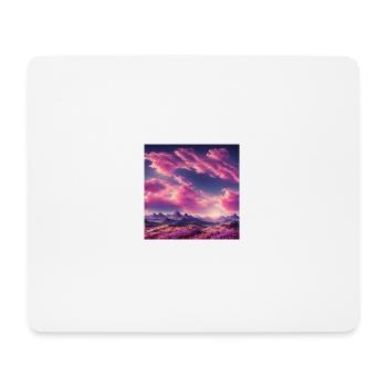 A vibrant planet - Mousepad (Querformat) - Weiß - Vorne