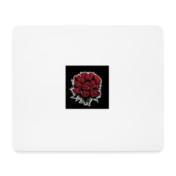 Design pinks 1 - Mouse Pad (horizontal) - white - Front
