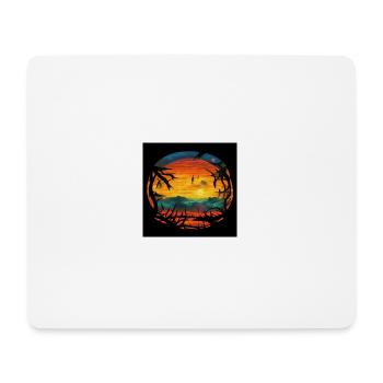 summer - Mousepad (Querformat) - Weiß - Vorne