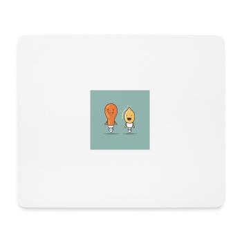 Bulbs - Mouse Pad (horizontal) - white - Front
