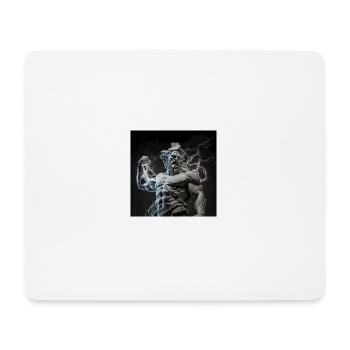 Zeus grec Sculpture Moderne - Tapis de souris (format paysage) - blanc - Devant