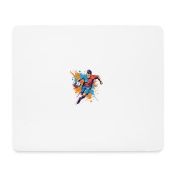 Soccer Player - Mouse Pad (horizontal) - white - Front