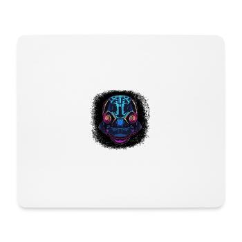 animal gift idea birthday present funny turtle - Mouse Pad (horizontal) - white - Front