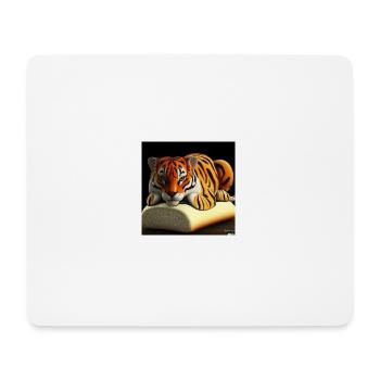 Feel the tiger in you - Mouse Pad (horizontal) - white - Front