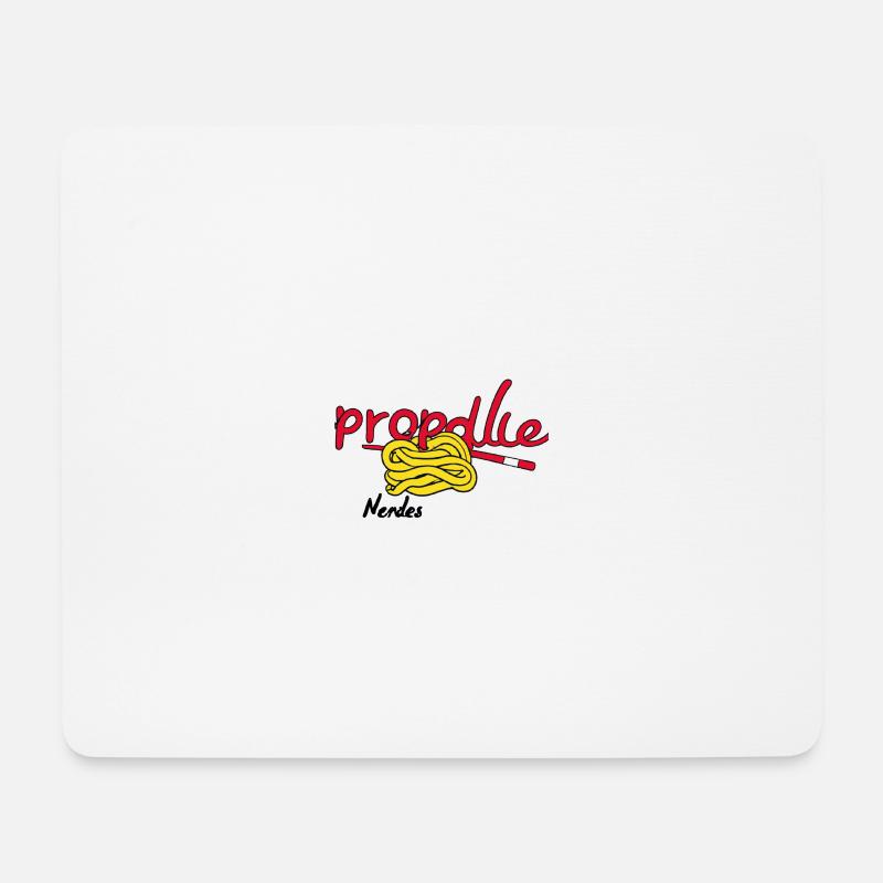 Noodle Nendes - Mousepad (Querformat) - Weiß