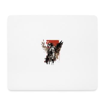 Erzengel - Mousepad (Querformat) - Weiß - Vorne