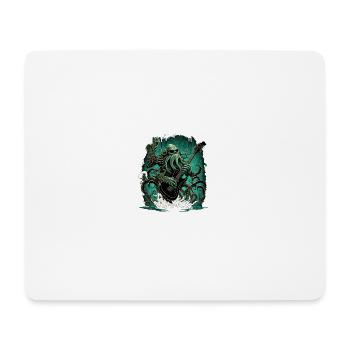Rocher de Cthulhu - Tapis de souris (format paysage) - blanc - Devant