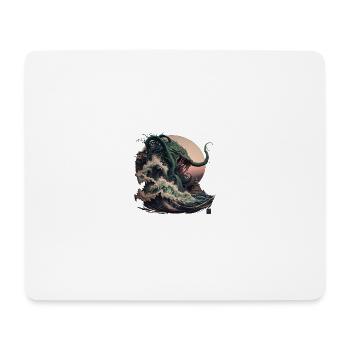 léviathan - Tapis de souris (format paysage) - blanc - Devant