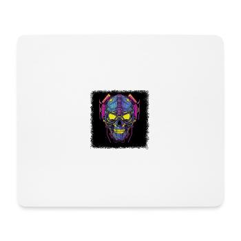 Death Happy Fun Baby Skeleton Tshirts Cadeau - Tapis de souris (format paysage) - blanc - Devant