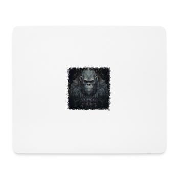 Geek Green 60s Present Idea Hippy Humor Gift - Tapis de souris (format paysage) - blanc - Devant