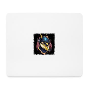 birthday animal bathing bird boar hunting present - Mousepad (Querformat) - Weiß - Vorne