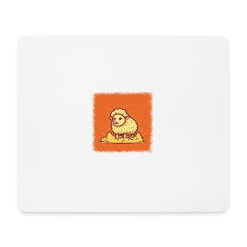 lion awesome anti racism gift idea statement - Mousepad (Querformat) - Weiß - Vorne