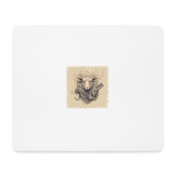 jokes dams sayings statement beavers beaver shirt - Mousepad (Querformat) - Weiß - Vorne