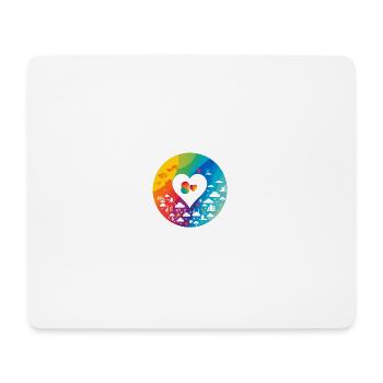 Cloud Love - Mouse Pad (horizontal) - white - Front