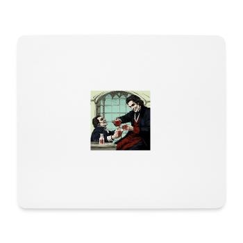 Comic style Vampire 2 - Mousepad (Querformat) - Weiß - Vorne