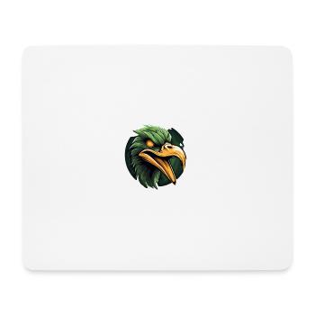 Adler Comic Art - Mousepad (Querformat) - Weiß - Vorne