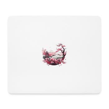 Japan World - Mouse Pad (horizontal) - white - Front