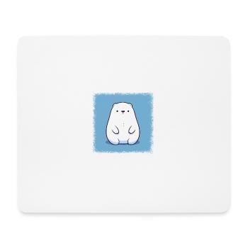 awesome coffee comic cool love funny - Mousepad (Querformat) - Weiß - Vorne