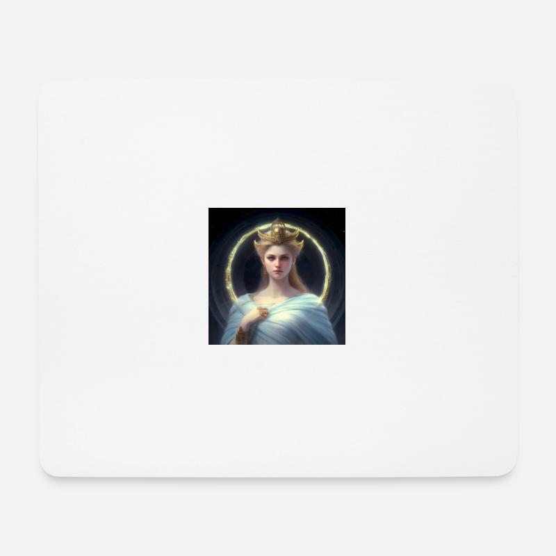 Die himmlische Aphrodite - Mousepad (Querformat) - Weiß