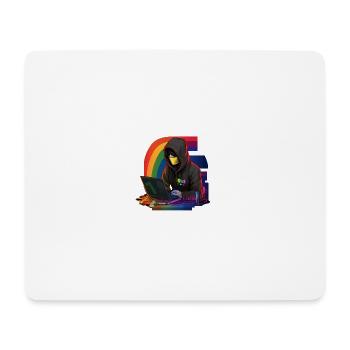 Code of Pride: LGBTQAI+ Hackers - Mouse Pad (horizontal) - white - Front
