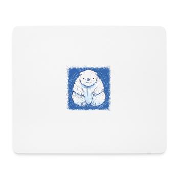 feminist amazonian capitalist statement cool - Mousepad (Querformat) - Weiß - Vorne