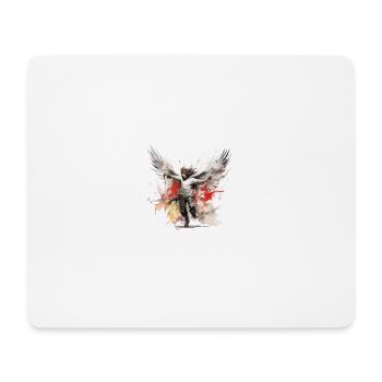 an angel - Mouse Pad (horizontal) - white - Front