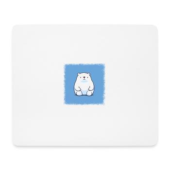 coffee cup birthday gift north pole present - Mousepad (Querformat) - Weiß - Vorne