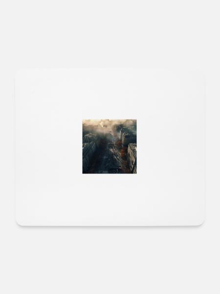 Pariser Straße - Mousepad (Querformat) - Weiß