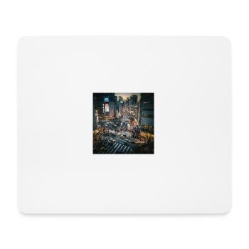 Tokyo la nuit - Tapis de souris (format paysage) - blanc - Devant