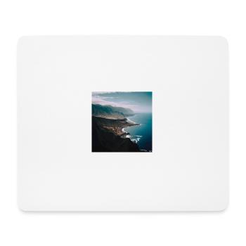 Island Tenerife - Mouse Pad (horizontal) - white - Front