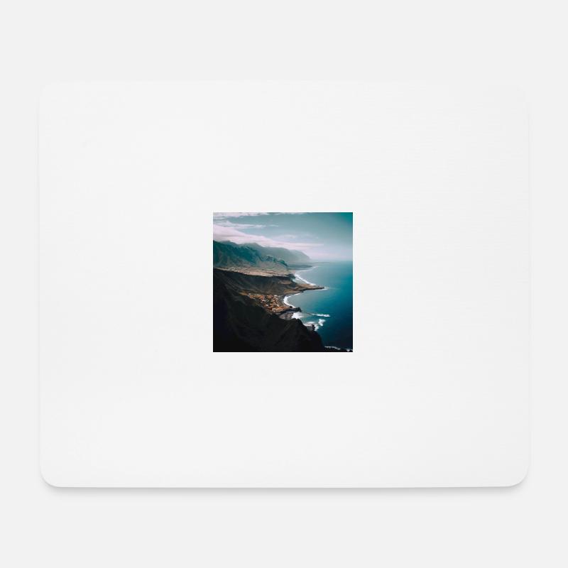 Insel Teneriffa - Mousepad (Querformat) - Weiß