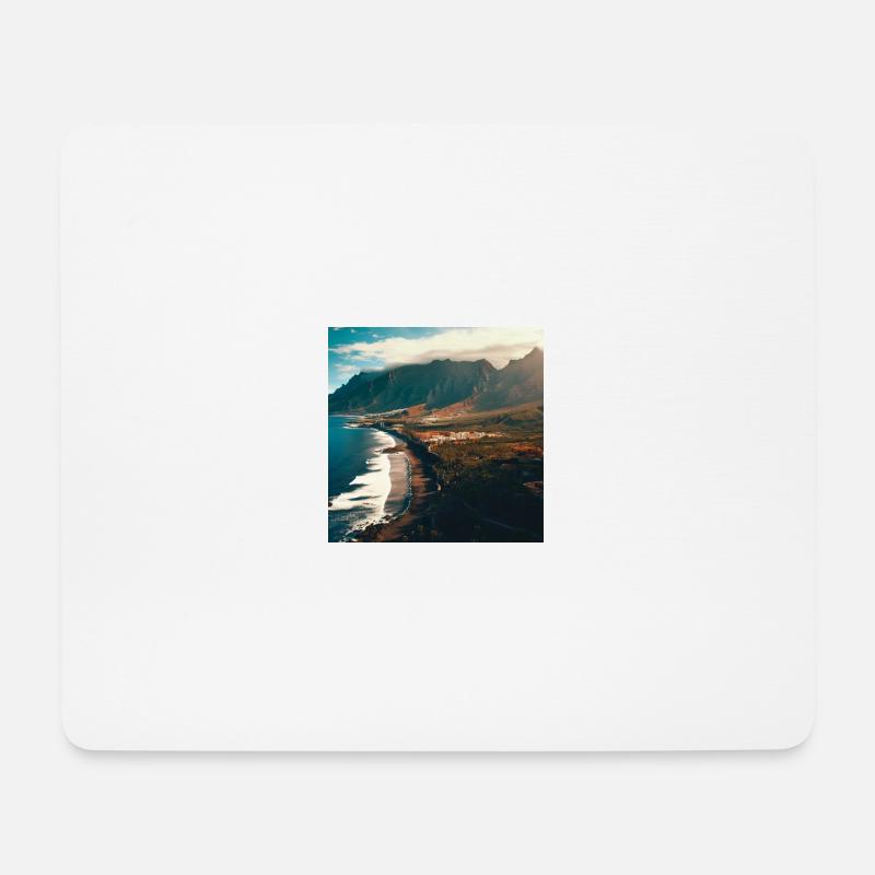 Inselberge - Mousepad (Querformat) - Weiß