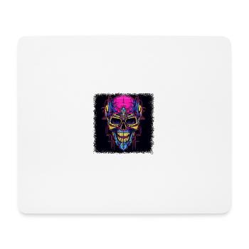 cute bday gift idea cool black gift - Mousepad (Querformat) - Weiß - Vorne