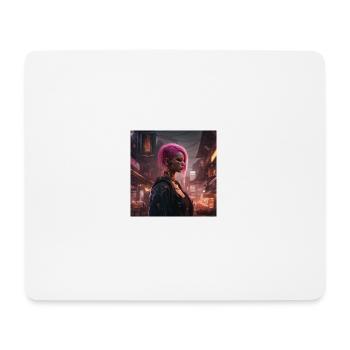 Woman art - Mouse Pad (horizontal) - white - Front
